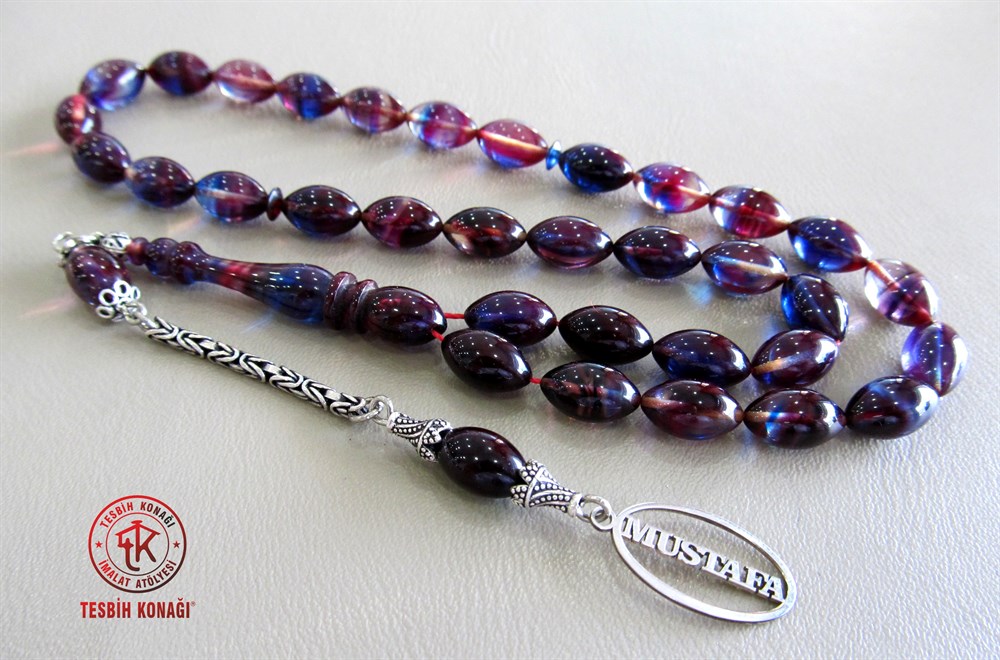 Sıkma Kehribar Tesbih