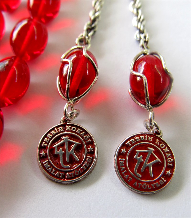 Ateş Kehribar Tesbih