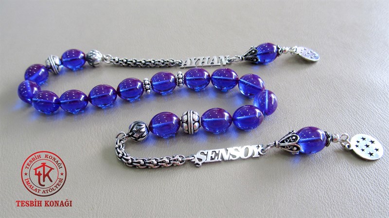 Ateş Kehribar Tesbih