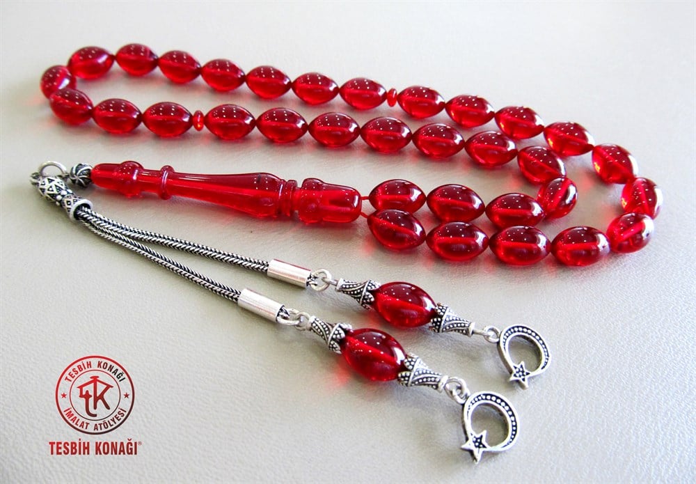 Ateş Kehribar Tesbih