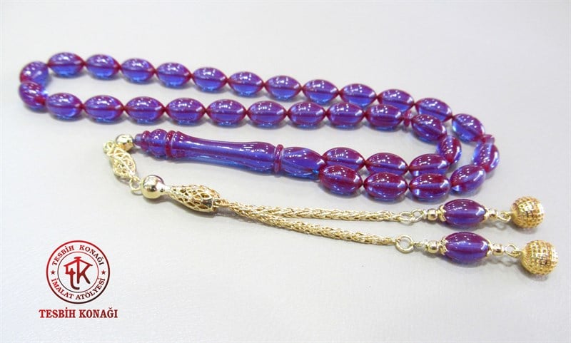 Ateş Kehribar Tesbih