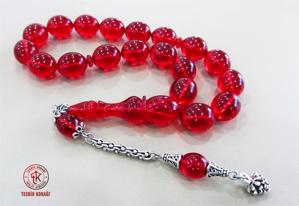 Ateş Kehribar Tesbih