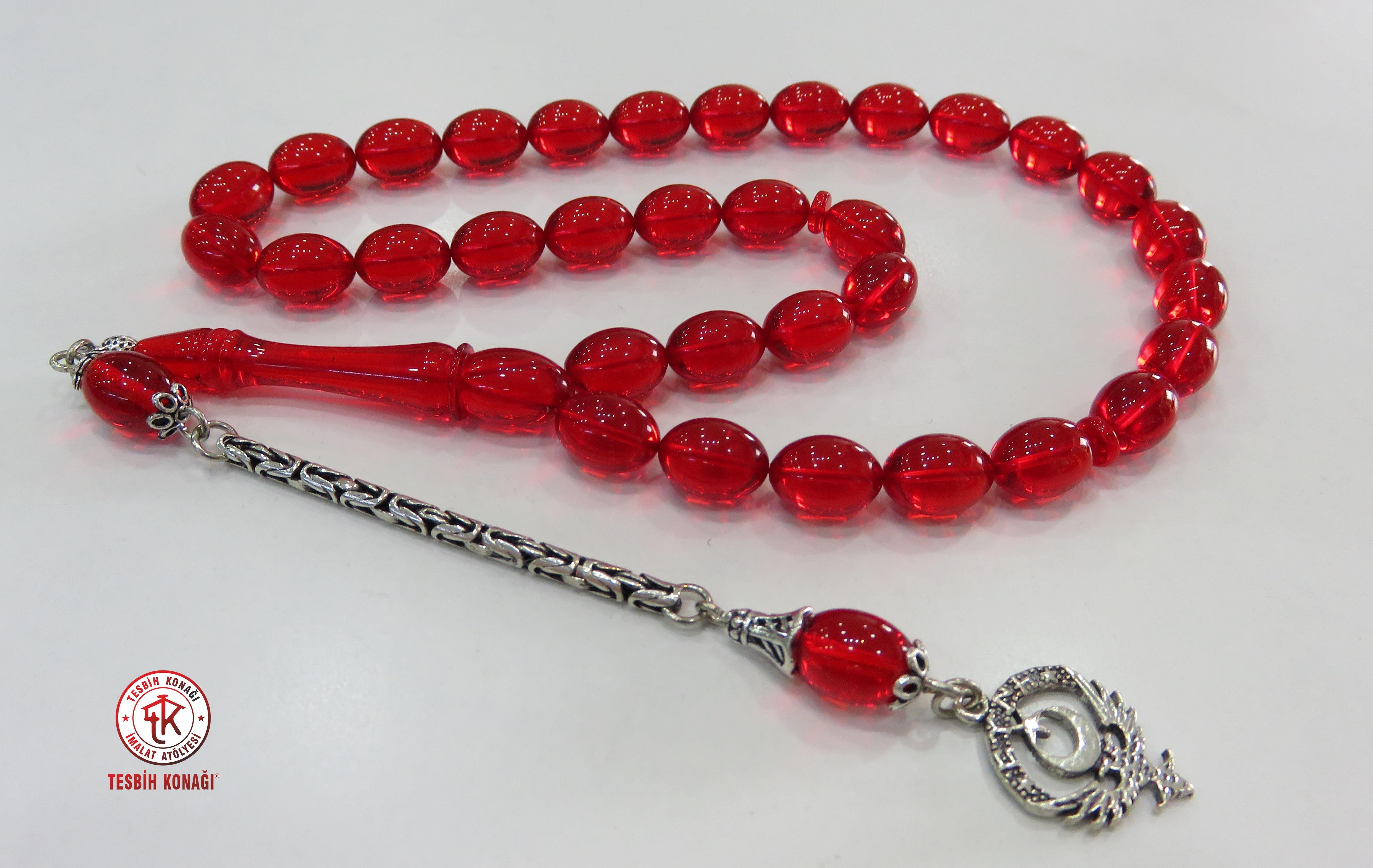 Ateş Kehribar Tesbih