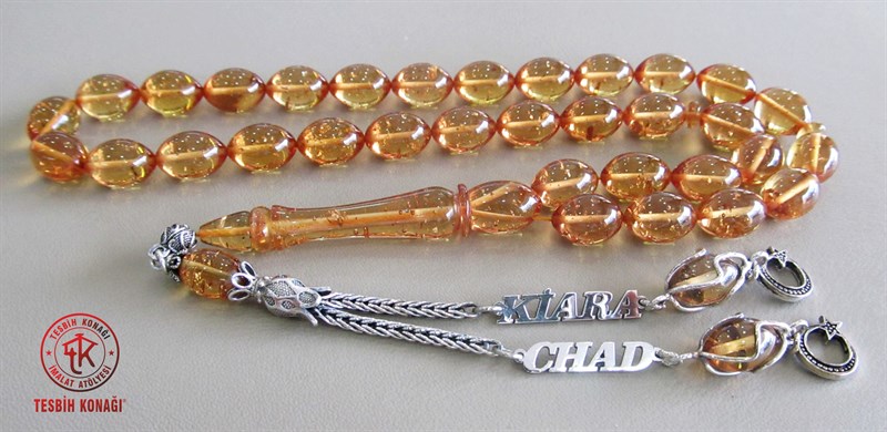 Ateş Kehribar Tesbih