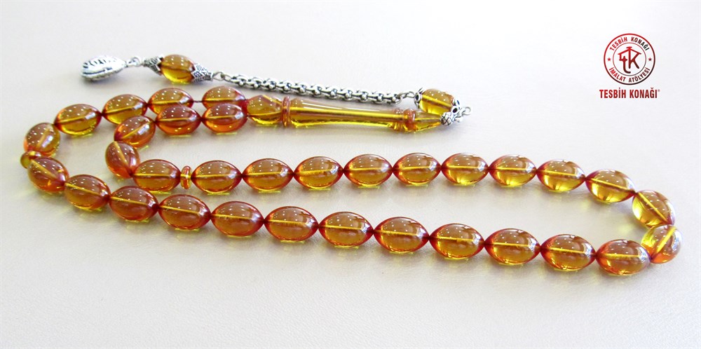 Ateş Kehribar Tesbih