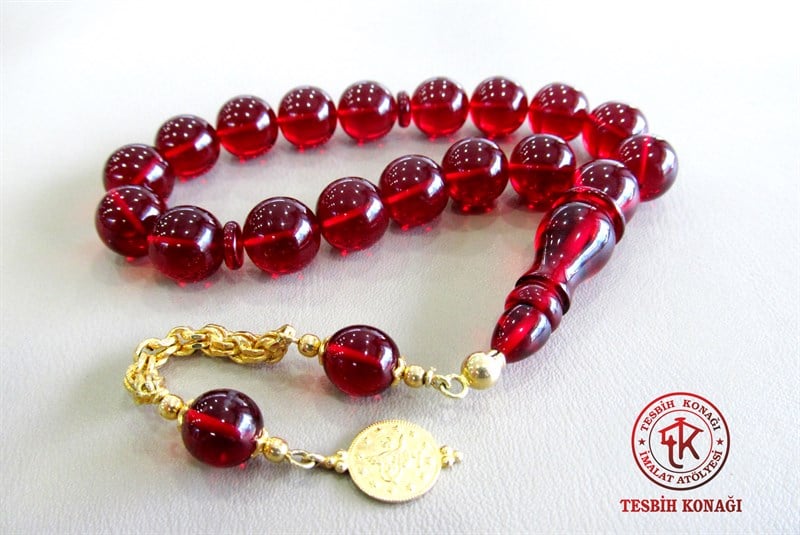 Ateş Kehribar Tesbih