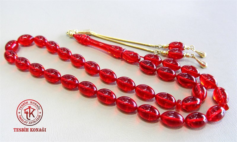 Ateş Kehribar Tesbih