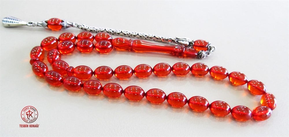 Ateş Kehribar Tesbih