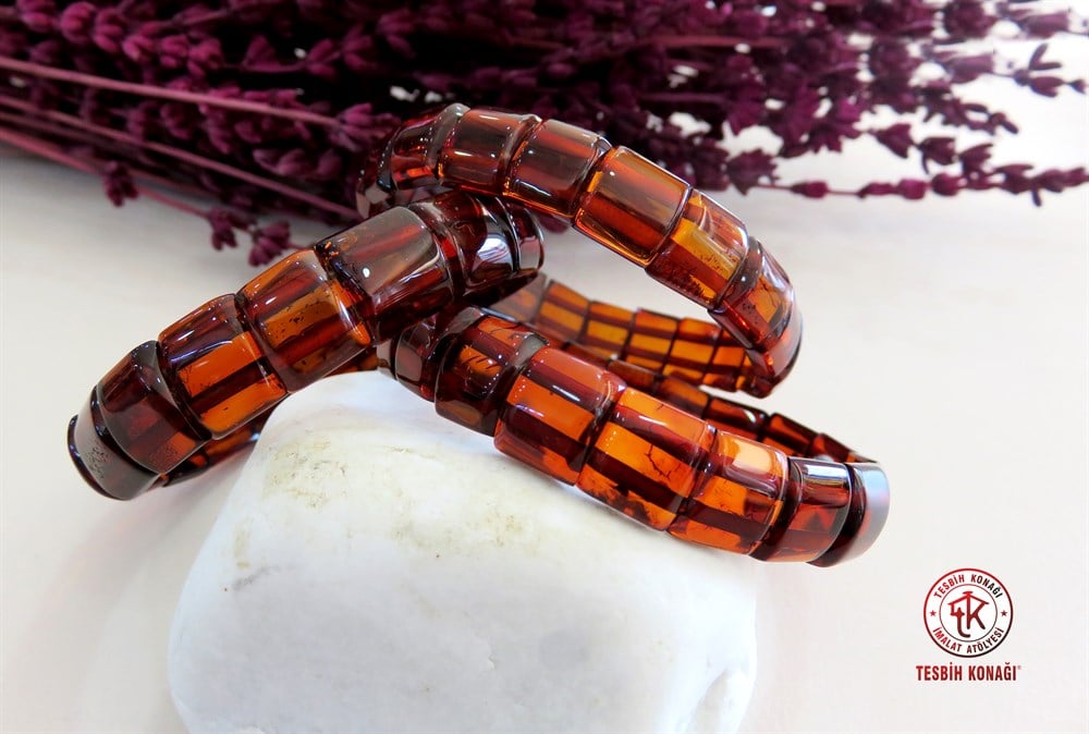 Damla Kehribar Bileklik