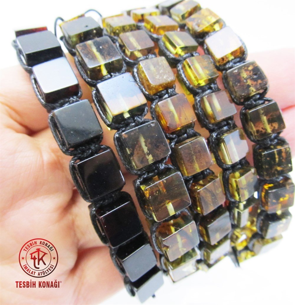 Damla Kehribar Bileklik