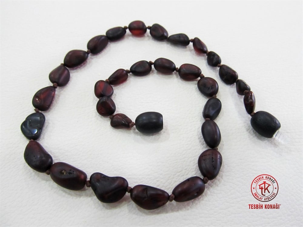 Damla Kehribar Kolye