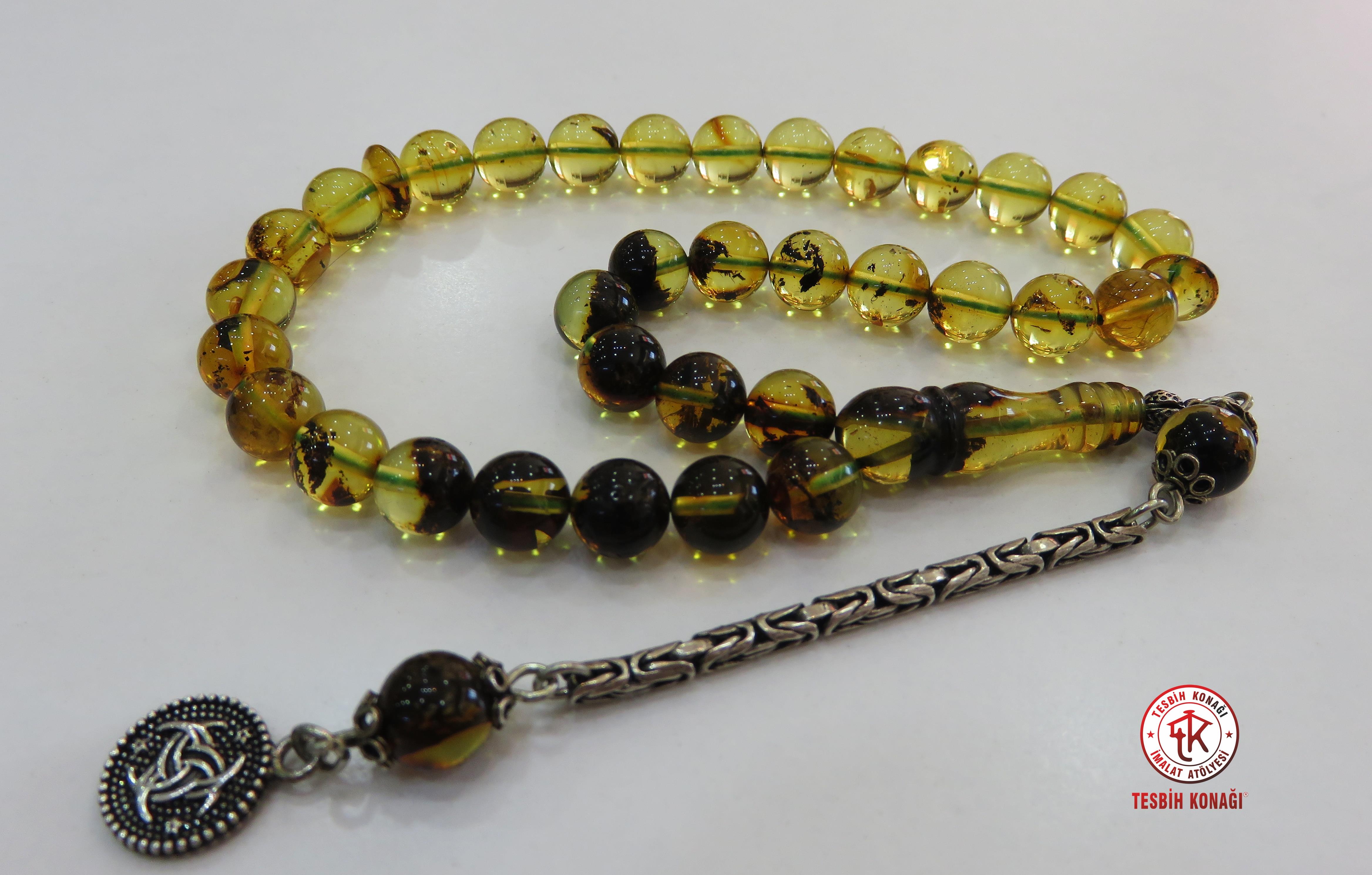 Damla Kehribar Tesbih