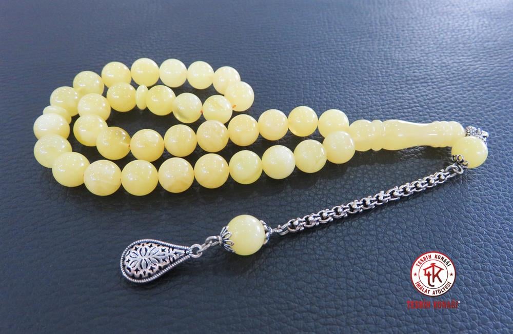 Damla Kehribar Tesbih