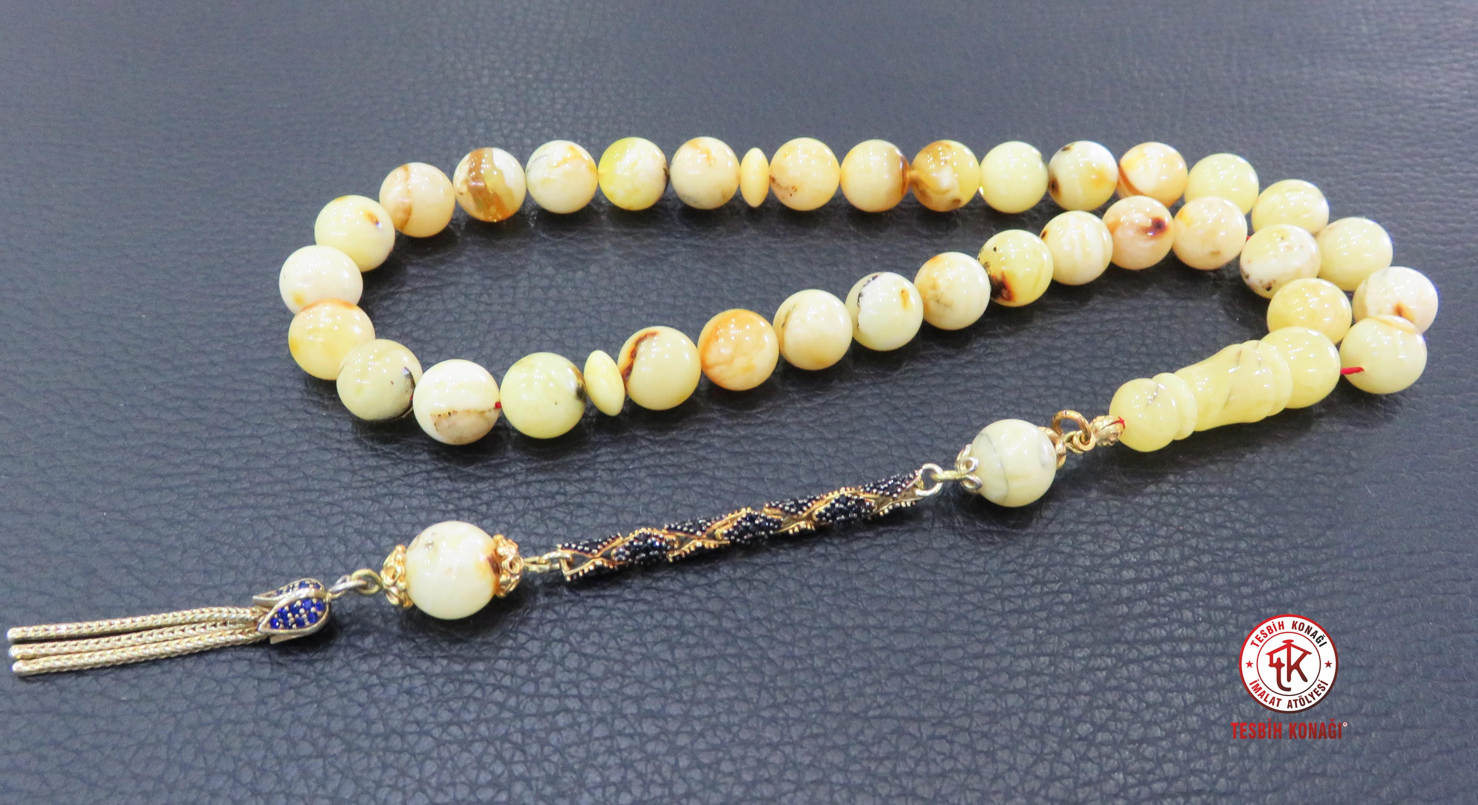 Damla Kehribar Tesbih