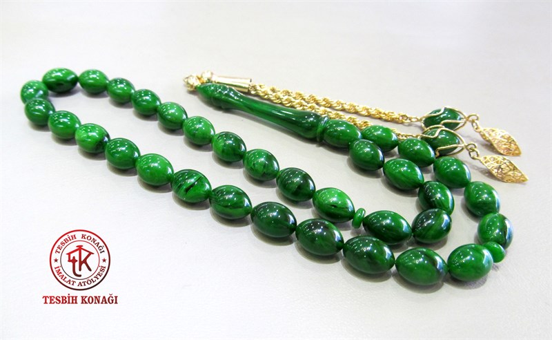 Sıkma Kehribar Tesbih