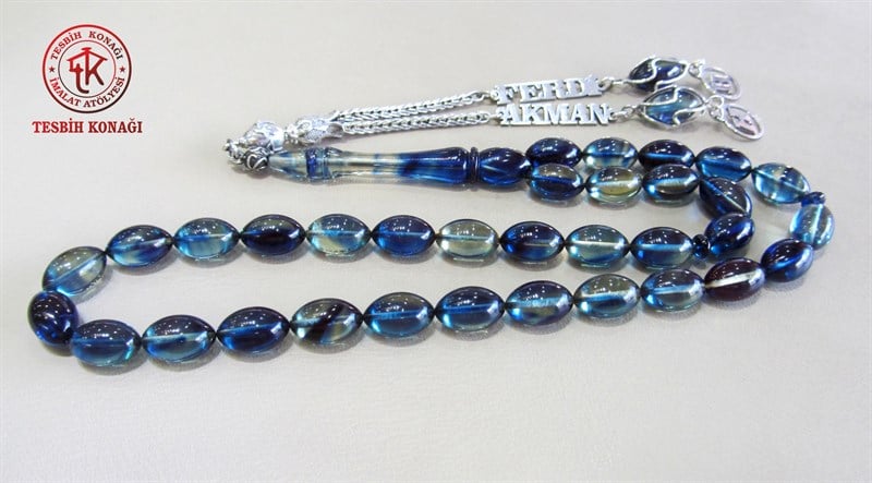 Sıkma Kehribar Tesbih