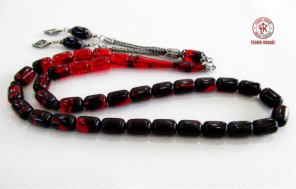 Sıkma Kehribar Tesbih