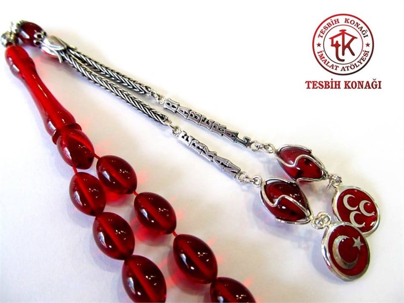 Sıkma Kehribar Tesbih