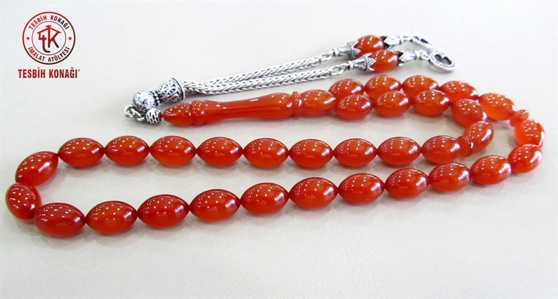 Sıkma Kehribar Tesbih