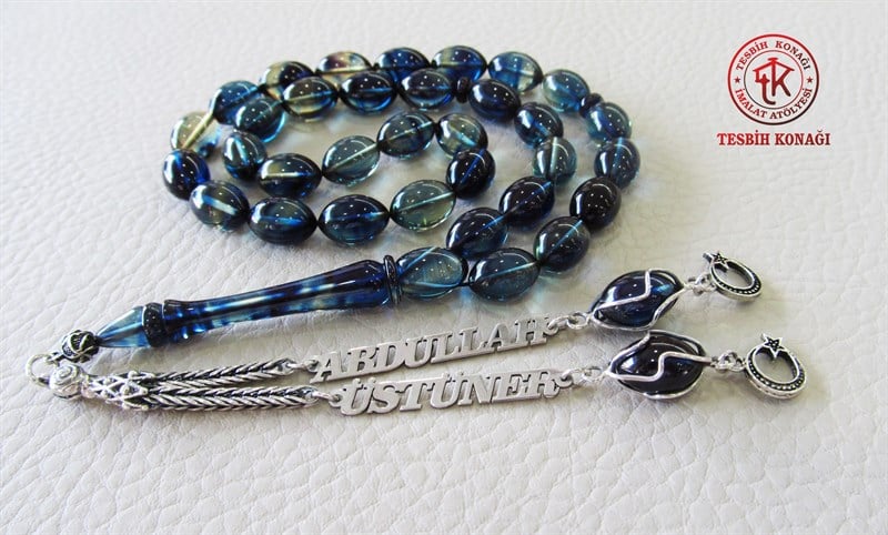 Sıkma Kehribar Tesbih