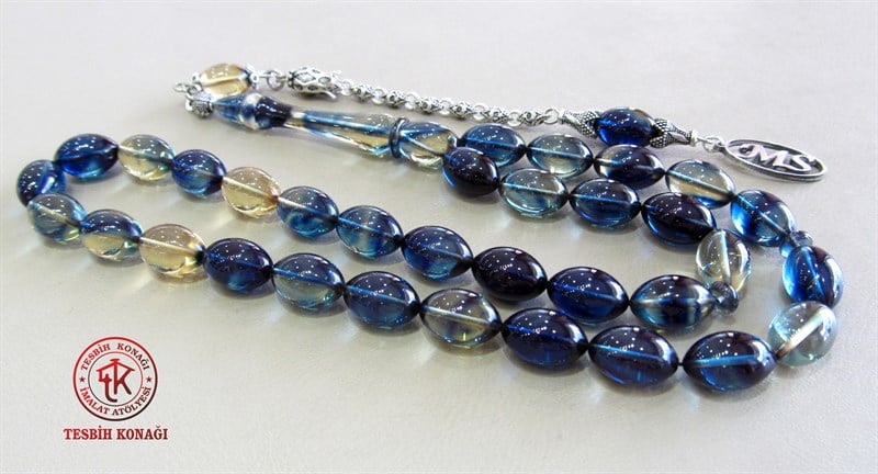 Sıkma Kehribar Tesbih