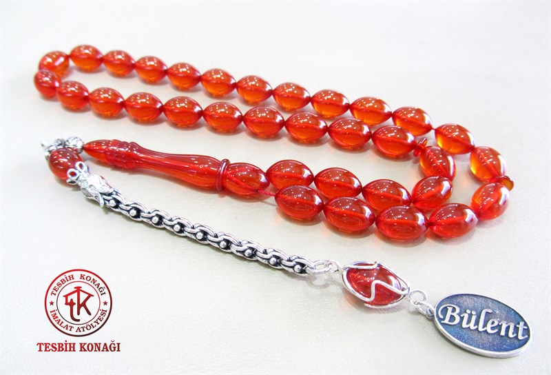 Sıkma Kehribar Tesbih