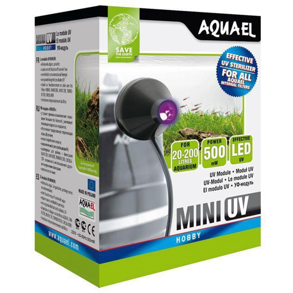 109521-AQUAEL-STERILIZER LAMP MINI UV5905546133999