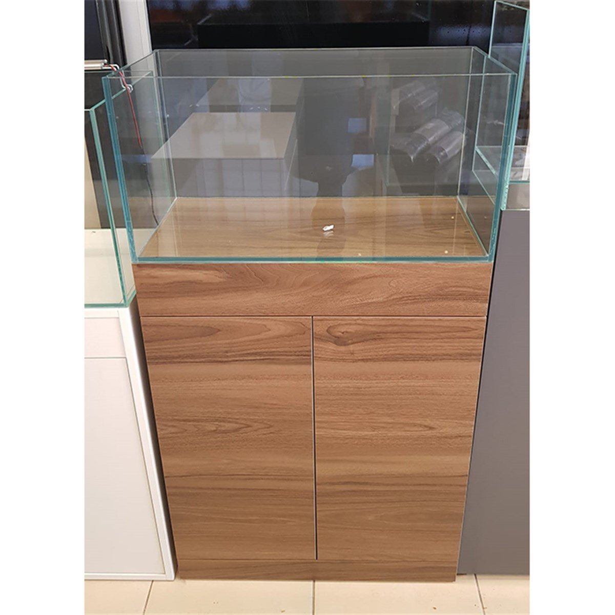 70x35x35(H) cm Full Ultra Clear Fabrika Rodajlı MDF Mobilyalı AkvaryumAkv7035