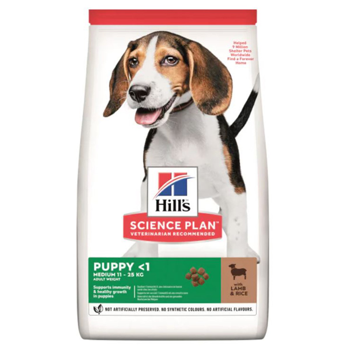 AÇIK HİLLS KUZU ETLİ YAVRU KURU KÖPEK MAMASI 1 KG5735
