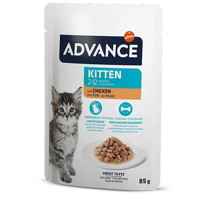 ADVANCE KEDİ KİTTEN TAVUK 85 GR8410650564449