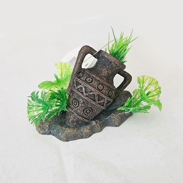 AKVARYUM DEKORU POLYESTER TESTİ 8,7 X 4 X 6,2 CM6500202585717