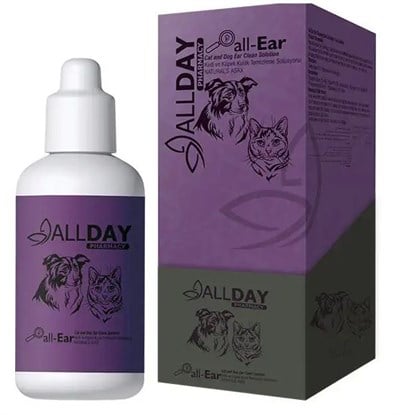 ALLDAY ALL-EAR KEDİ VE KÖPEK KULAK TEMİZLEME LOSYONU