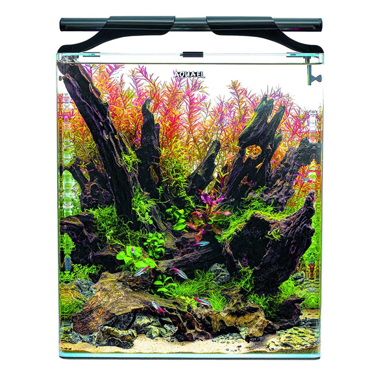 AQUAEL-AQUARIUM OPTIBENT BLACK SET 705905546330343