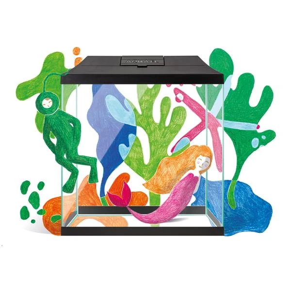 AQUAEL- AQUARIUM SET LEDDY MINI 30 BLACK5905546326254