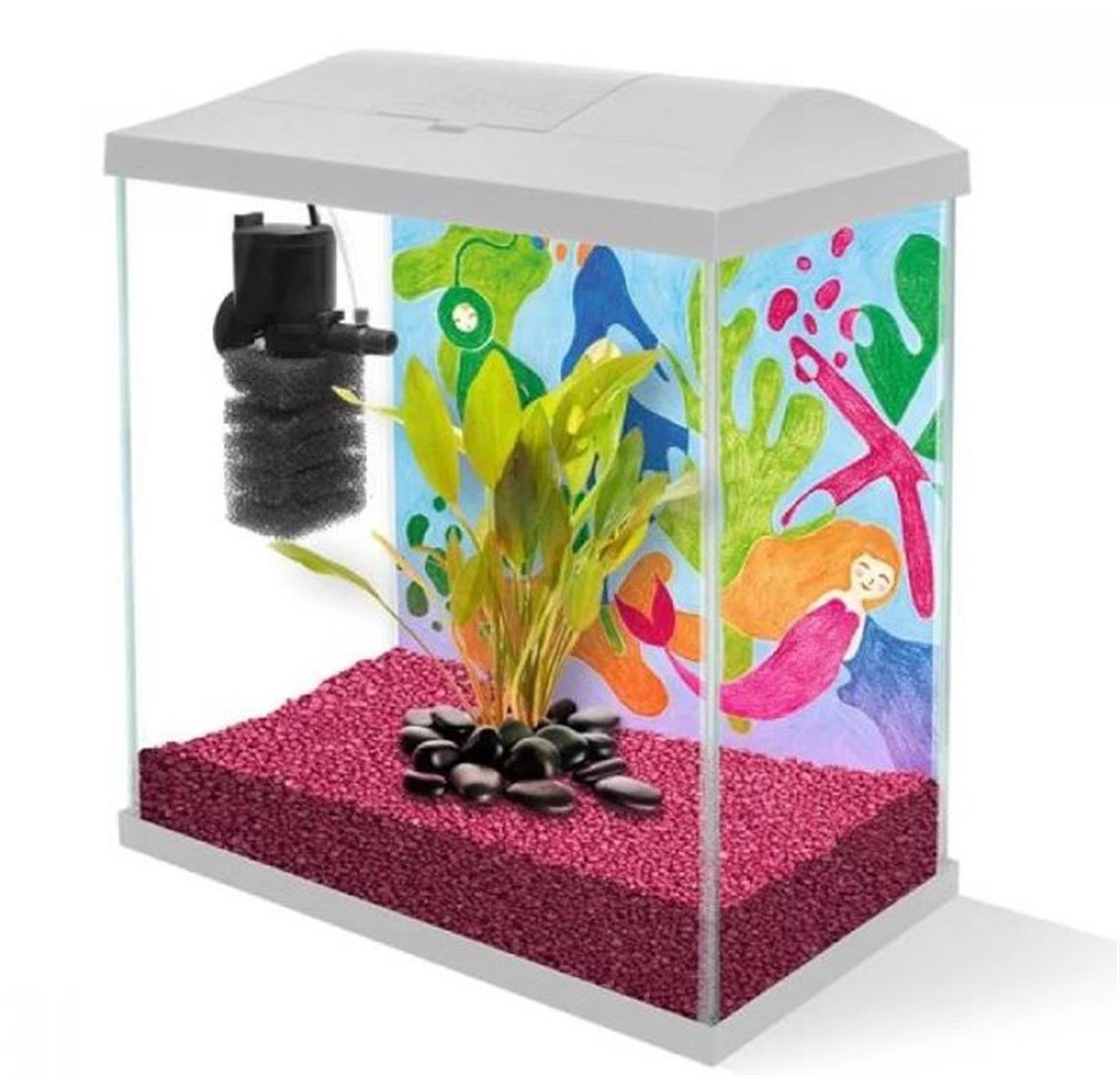 AQUAEL AQUARIUM SET LEDDY MINI 30 LİTRE BEYAZ5905546326261