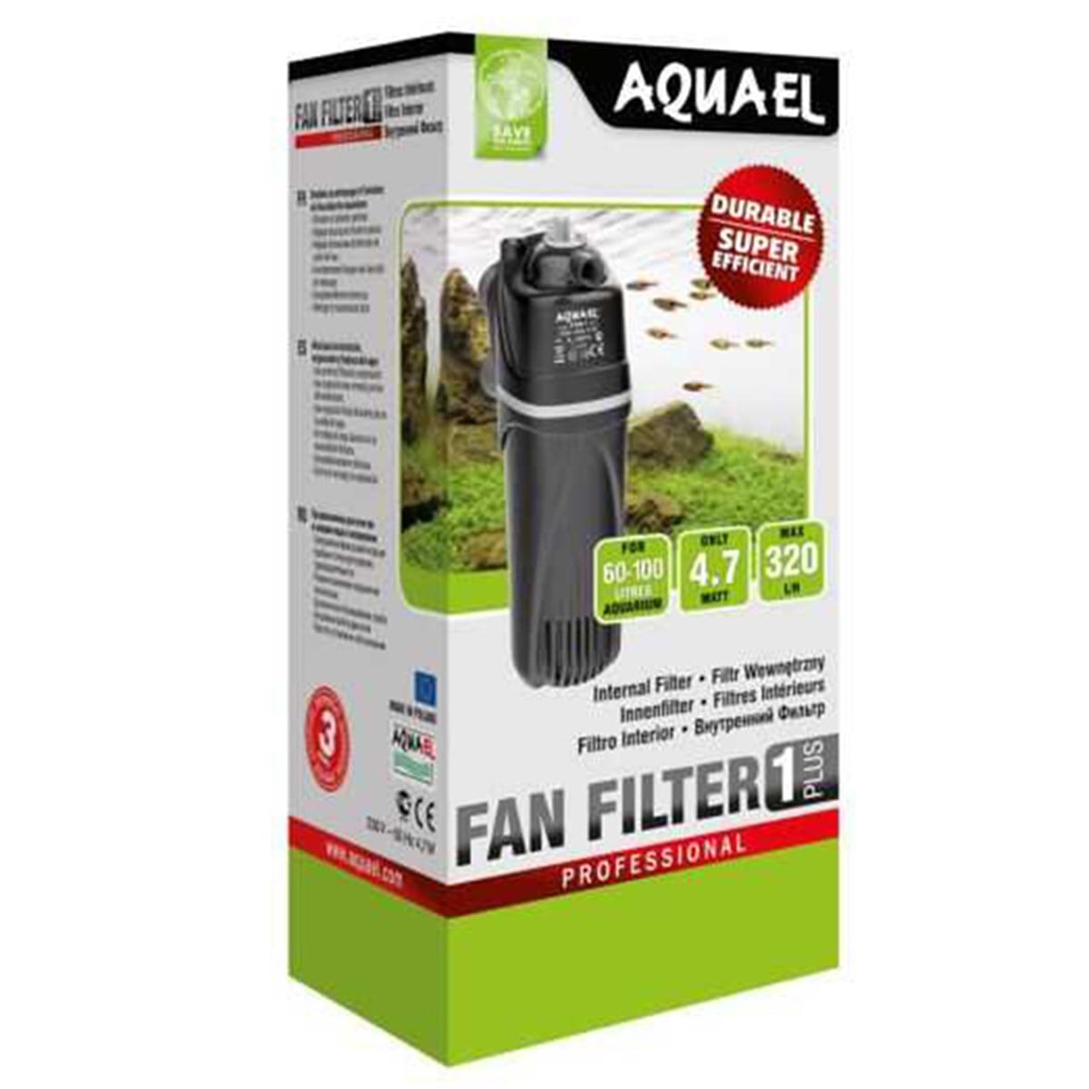 AQUAEL FILTER FAN 1 PLUS5905546030694