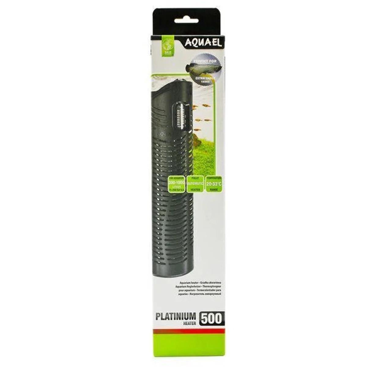 AQUAEL-GLAS.HEATER PLAT.HEATER 500W5905546331449