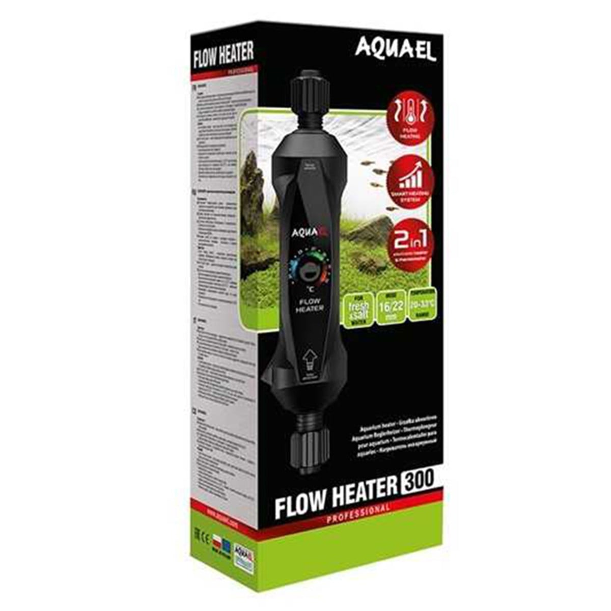 AQUAEL HAT TİPİ DIŞ FİLTRE BAĞLANTILI KALİBRASYONLU 300W ISITICI5905546326094