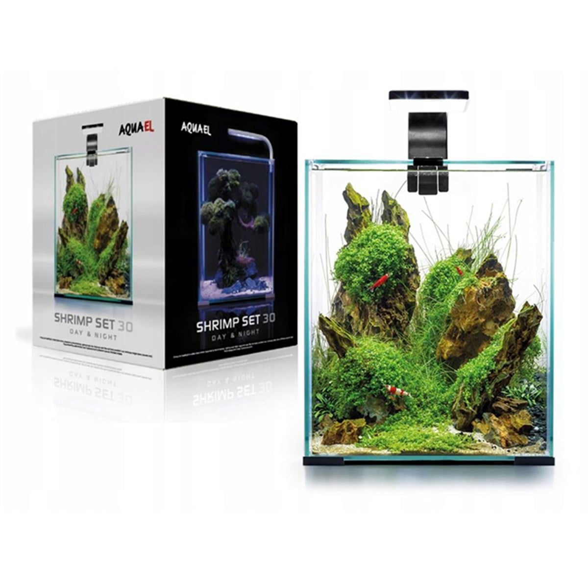 AQUAEL-SHRIMP SET SMART D&N 30 BLACK 122980