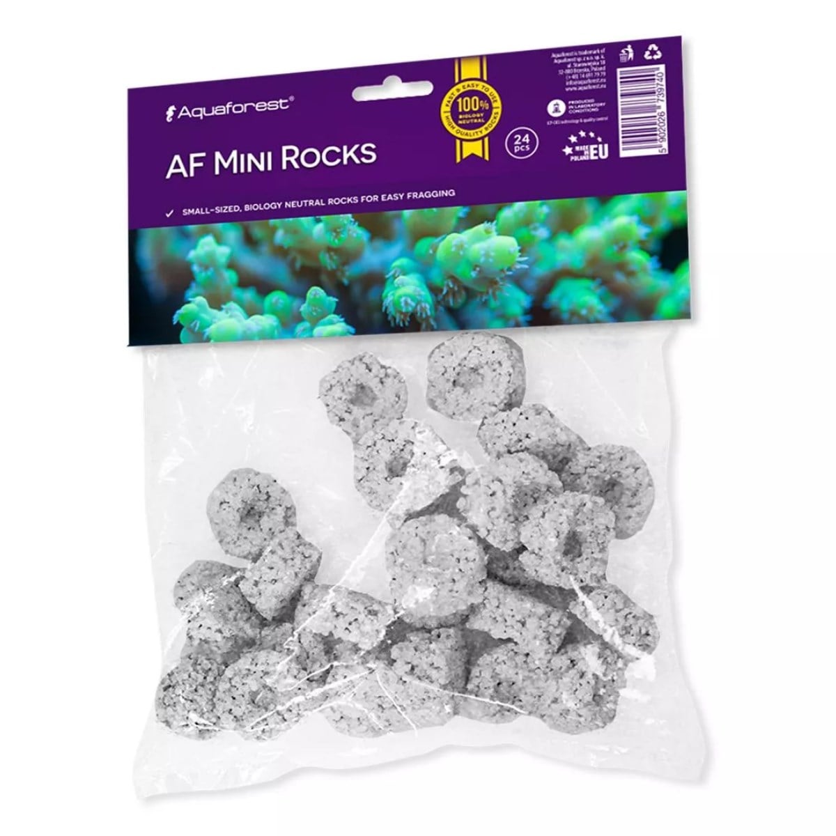 AQUAFOREST AF FRAG ROCKS WHITE 24 ADET5902026734066