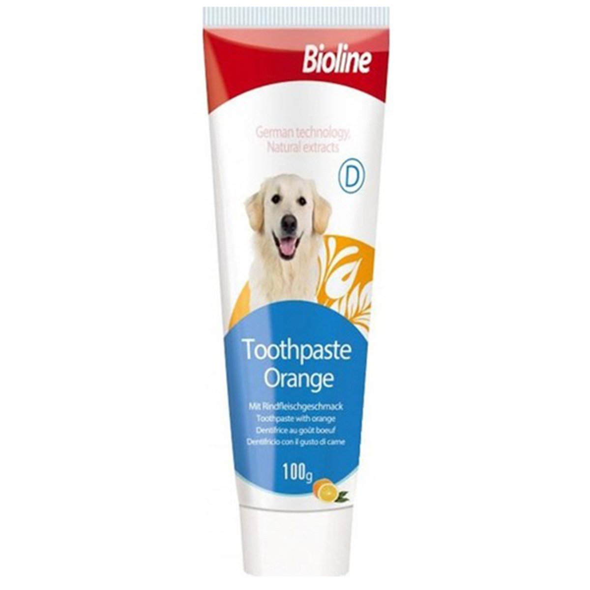 BİOLİNE KÖPEK DİŞ MACUNU PORTAKAL AROMALI 100 GR6970117121018