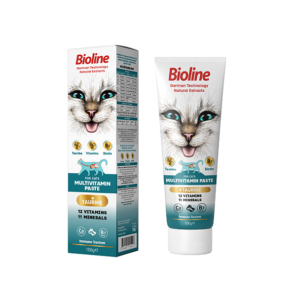 BİOLİNE MULTİVİTAMİN PASTE KEDİ 100 GR8681144185017