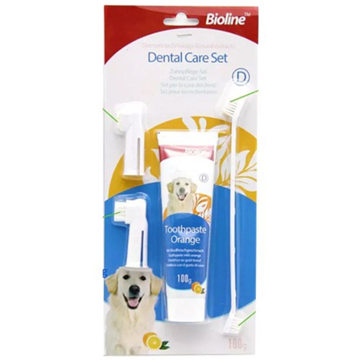 BİOLİNE PORTAKAL AROMALI AĞIZ BAKIM SETİ 100 GR6970117121025