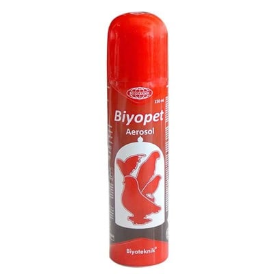 BIYOTEKNIK BIYOPET AEROSOL KUŞLAR İÇIN TÜY BAKIM SPREYI 150 ML