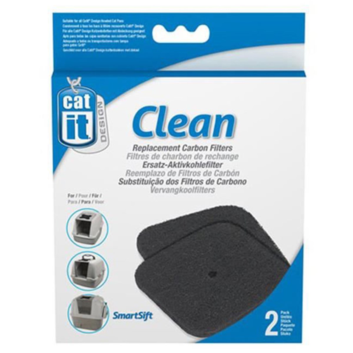 CATİT TUVALET KABİNLERİ İÇİN KARBON FİLTRE 2  Lİ022517507056