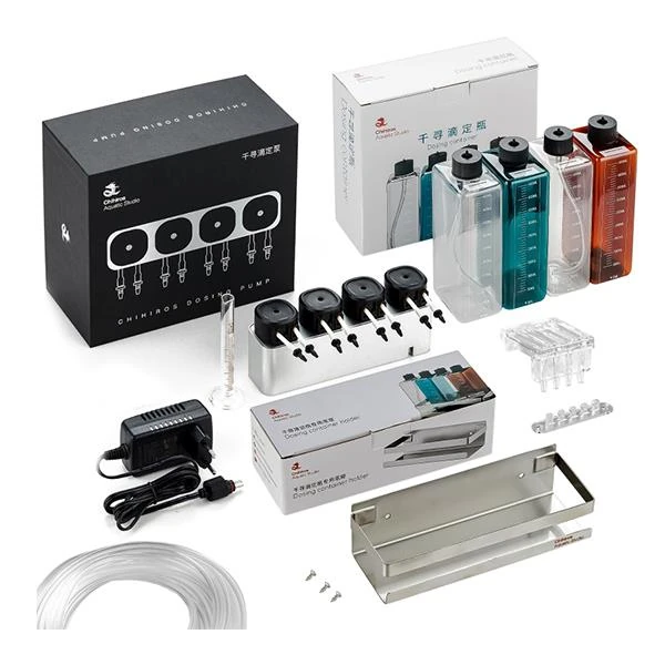 Chihiros Dozaj System (deniz/resif/tatlı su) dozaj pompası full set6974333541476