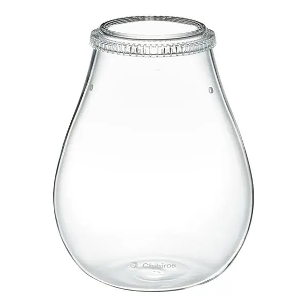 CHİHİROS GLASS POT DEW SHAPED6974333542817