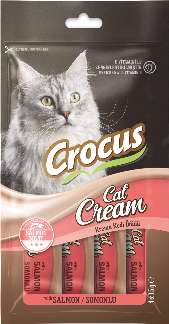 CROCUS SOMONLU KREMA KEDİ ÖDÜLÜ 4X15G8681085429850