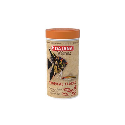 DAJANA WORMS TROPİCAL FLAKES 250 ML 45 GR8594000258971