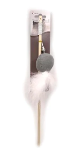 EASTLAND CATNİPLİ ÇINGIRAKLI TÜYLÜ PELUŞ KEDİ OLTASI8712695505457